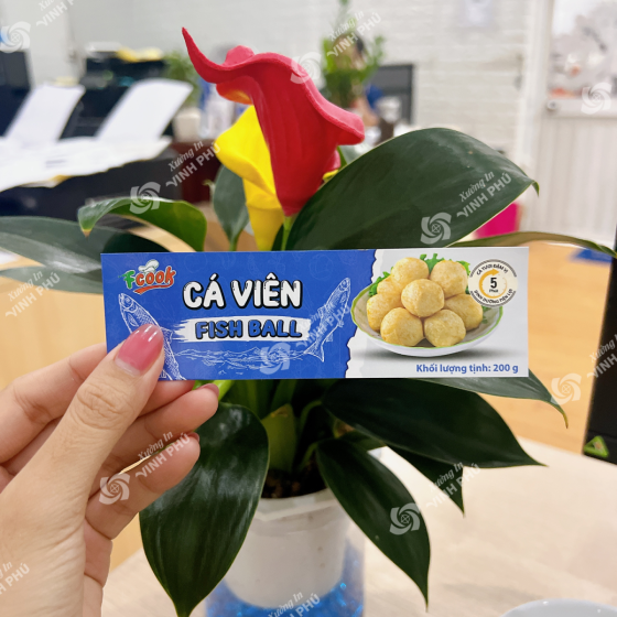 Nhãn giấy cá Viên