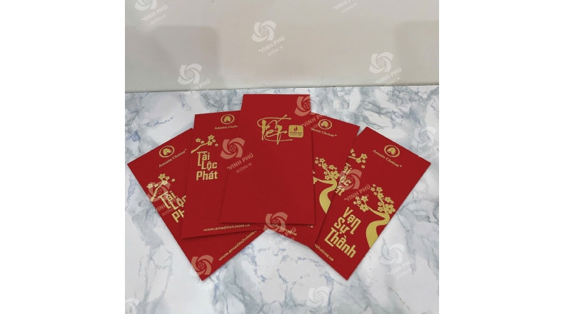Bao lì xì giấy mỹ thuật