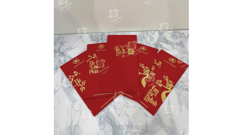 Bao lì xì giấy mỹ thuật