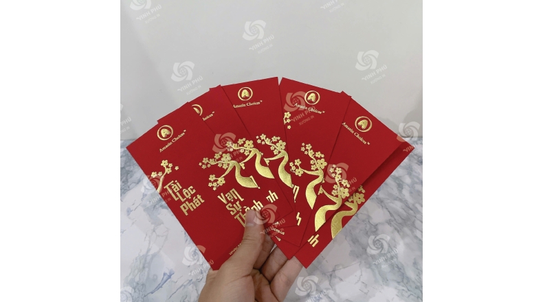 Bao lì xì giấy mỹ thuật