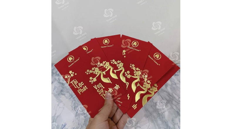 Bao lì xì giấy mỹ thuật