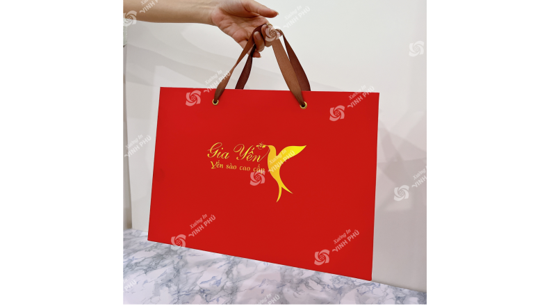 Túi giấy Ivory - Túi yến xào