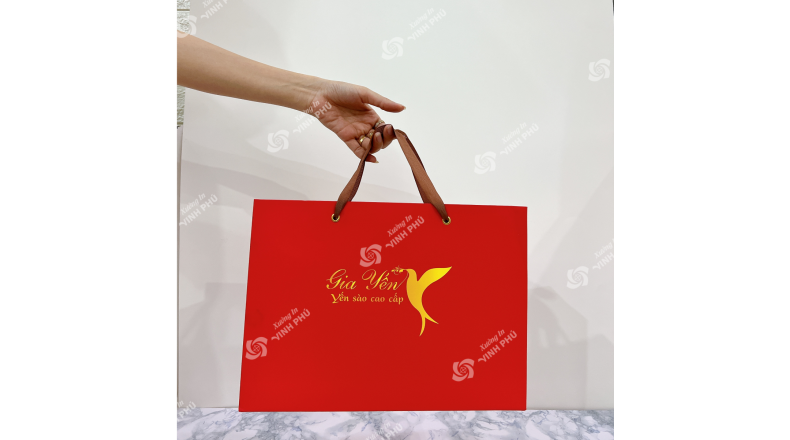 Túi giấy Ivory - Túi yến xào