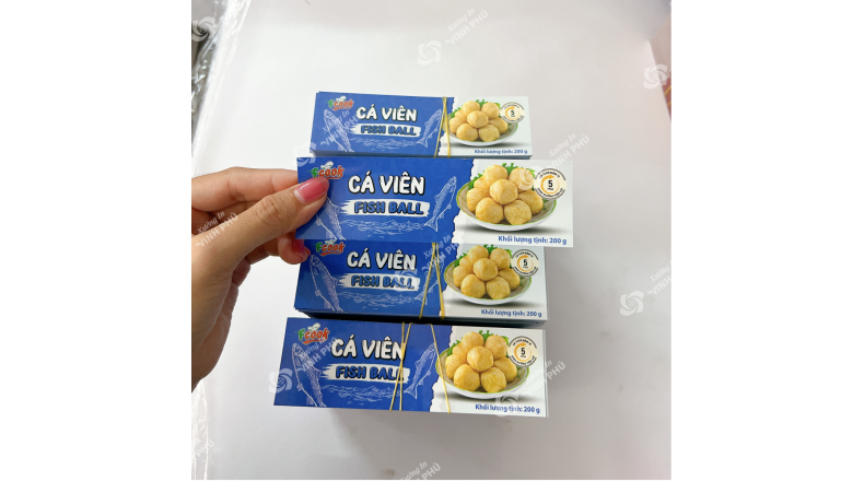 Nhãn giấy cá Viên