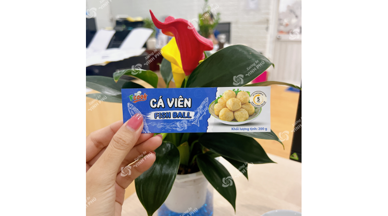 Nhãn giấy cá Viên