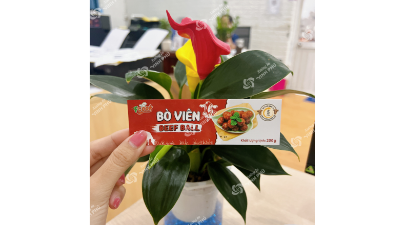Nhãn giấy cá Viên