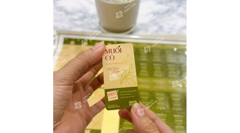 Decal muối
