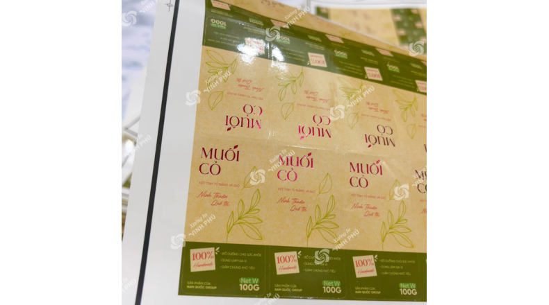 Decal muối