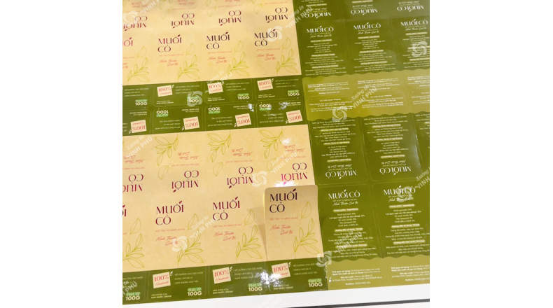 Decal muối